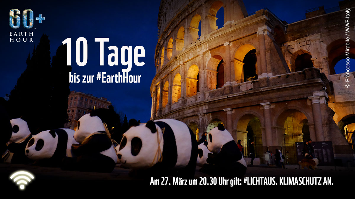 17.03.2021 – Earth Hour 2021 in Ellerstadt– Licht aus. Klimaschutz an.