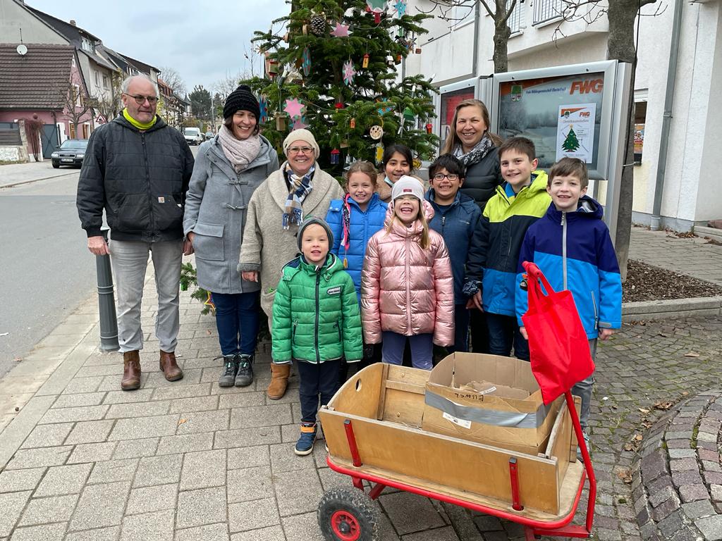 05.12.2021 – Weihnachtsbaum der Hort Kinder